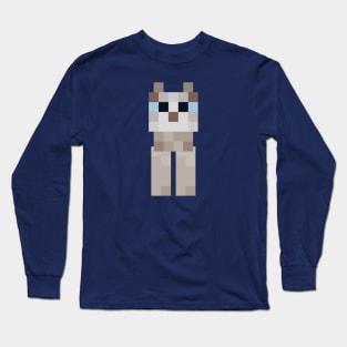 Minecraft Ragdoll Cat Long Sleeve T-Shirt